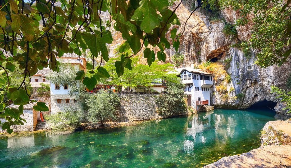 Discover the Dervish monastery in Blagaj