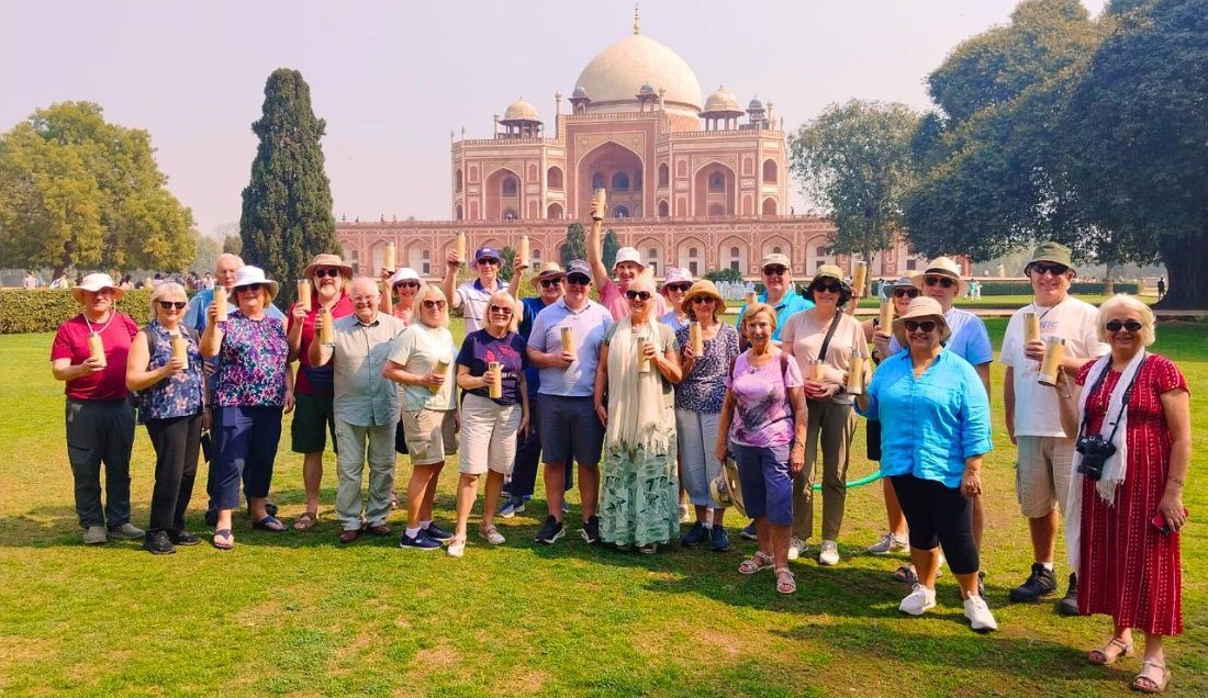 Explore Humayun's Tomb, a UNESCO World Heritage Site and a stunning example of Mughal architecture.
