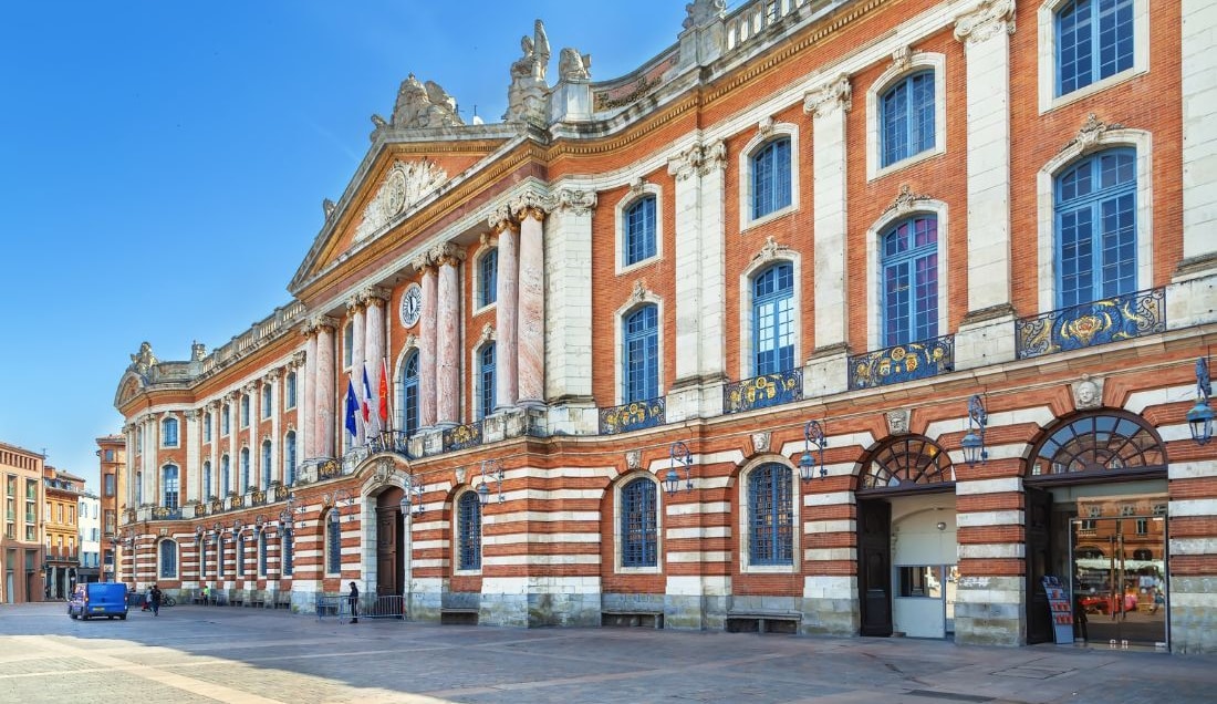 Visit The Capitole de Toulouse, an iconic landmark of the city.