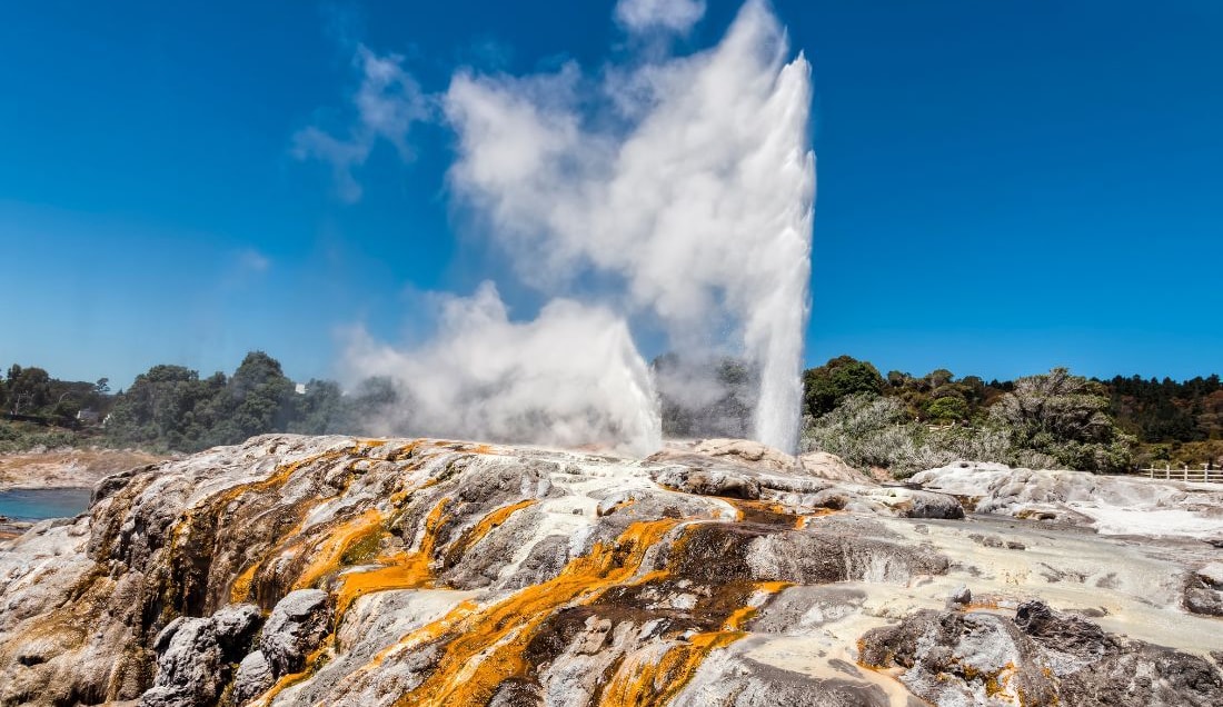 Experience the geothermal wonders of Rotorua.