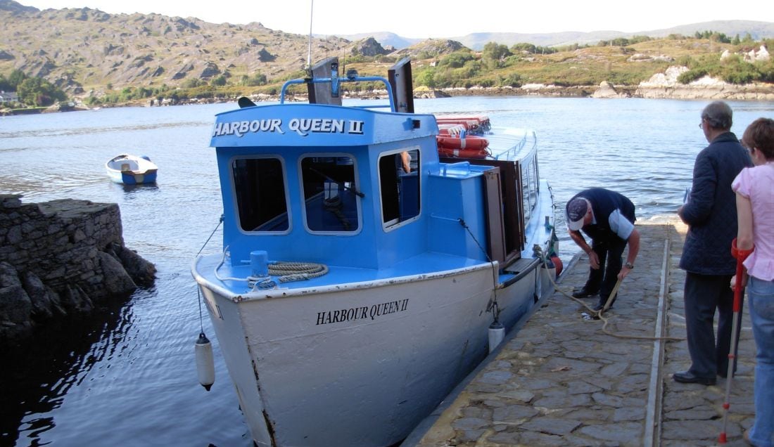 Take a ferry trip from Glengariff to Garnish Island.