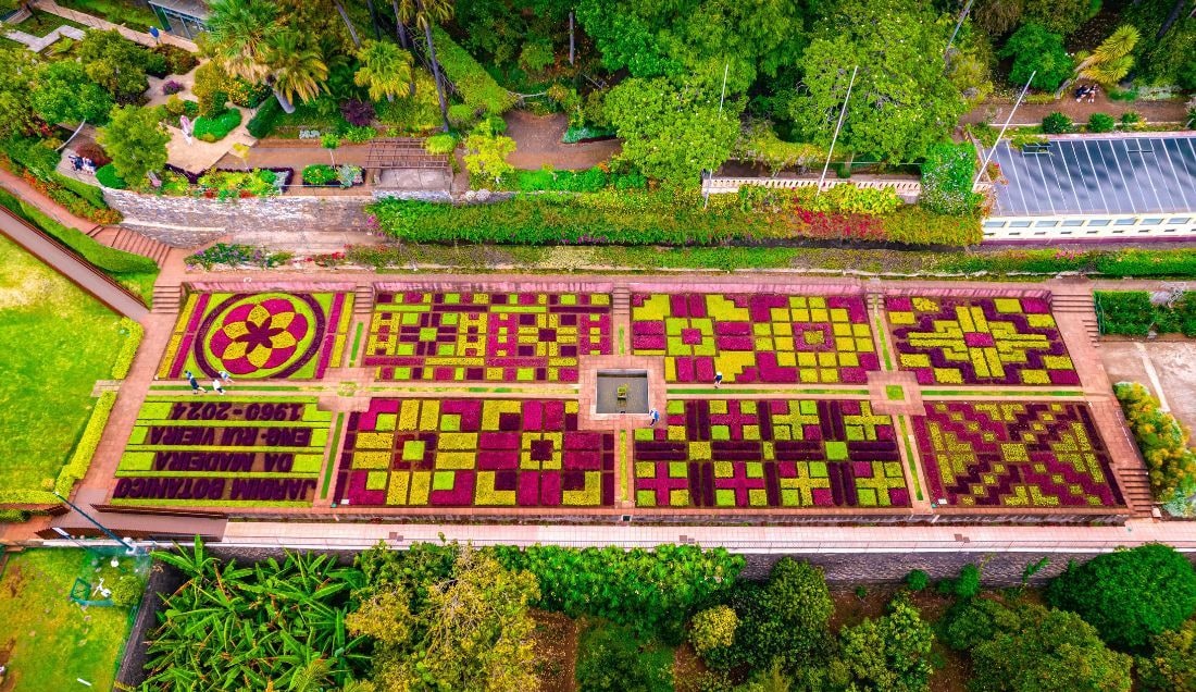 Explore the Madeira Botanical Garden in Funchal.