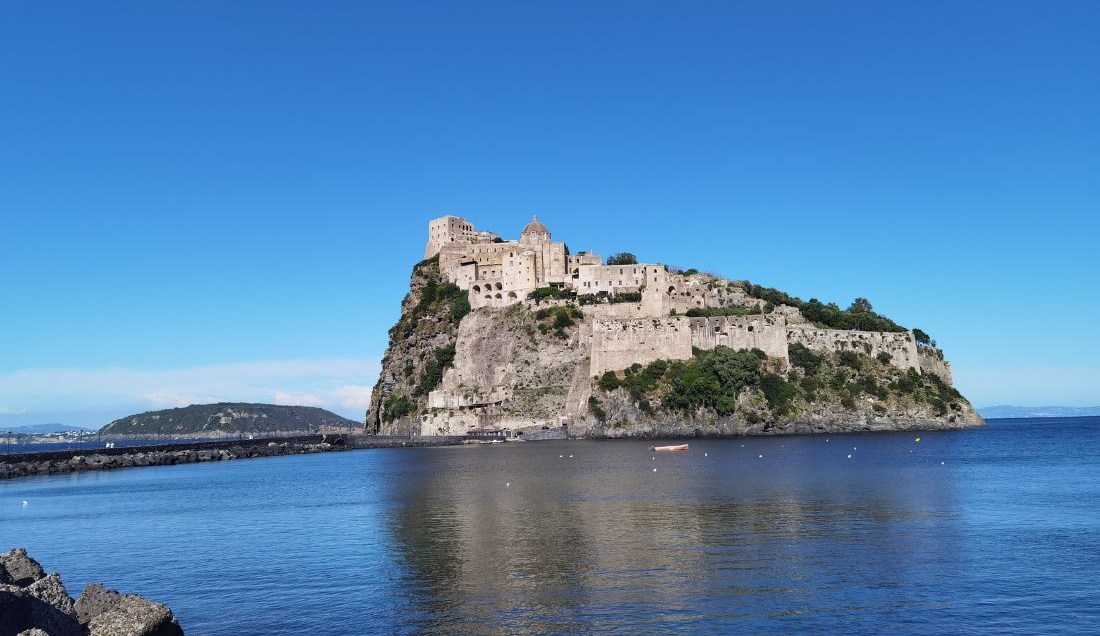 Visit the iconic Aragonese Castle, the striking fortress of Ischia.