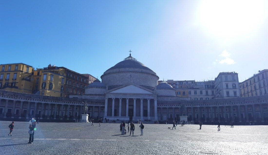 Explore the grand Piazza del Plebiscito, Naples’ most iconic square.