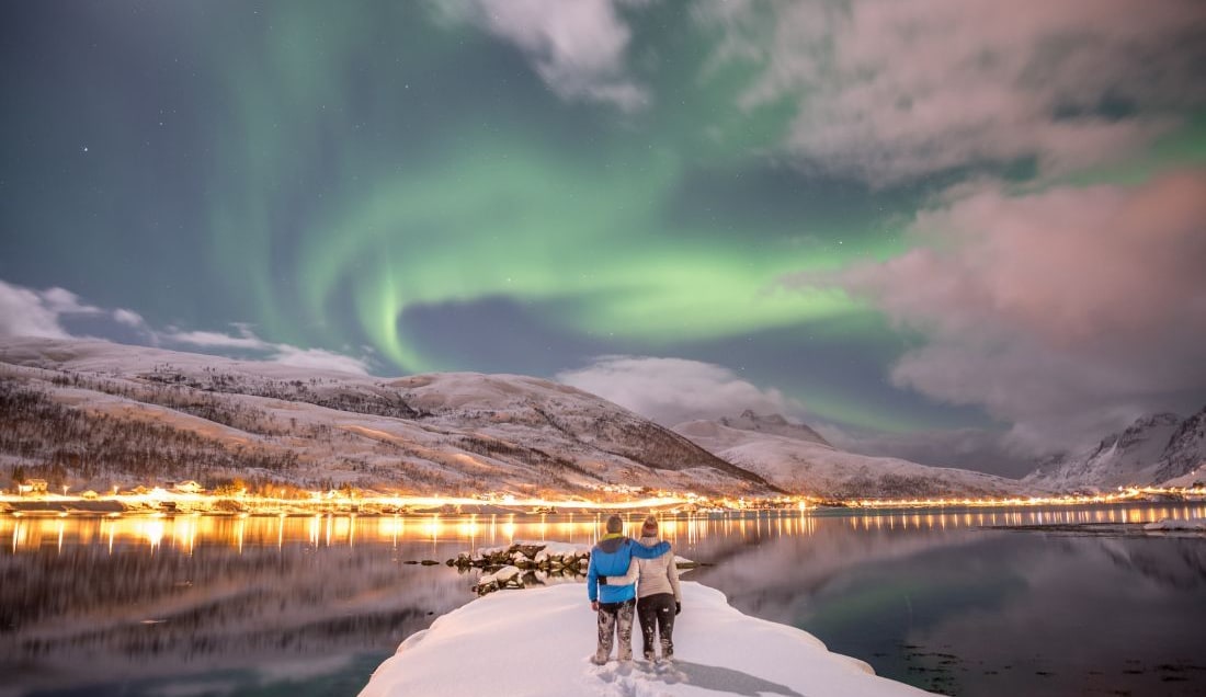 Try to catch the magical Northern Lights in Tromso.