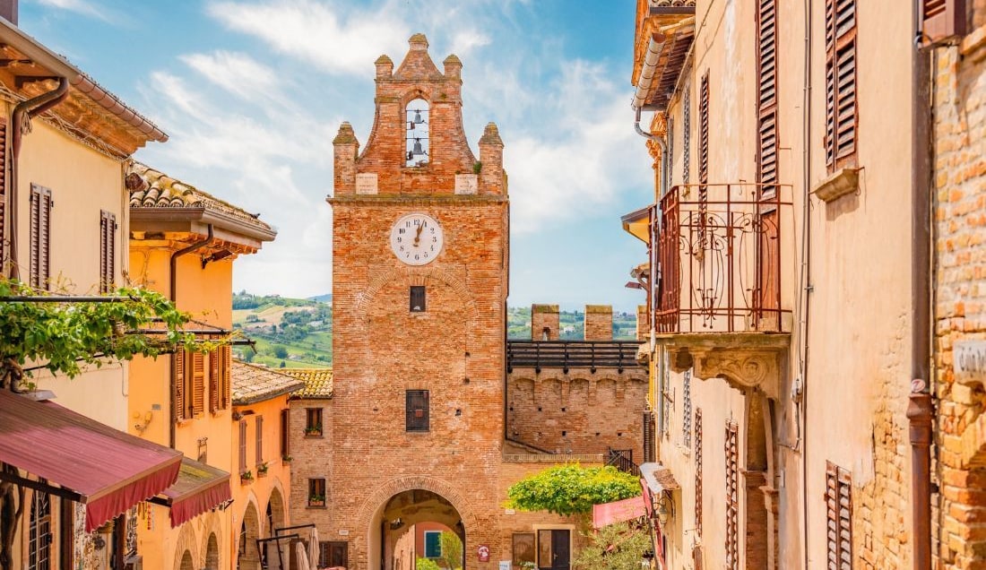 Visit Gradara, a hilltop village steeped in history.