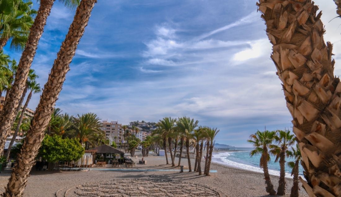 Almunecar beach