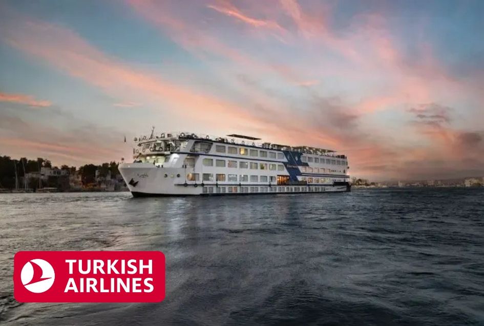Enjoy a 4 star cruise on the river Nile