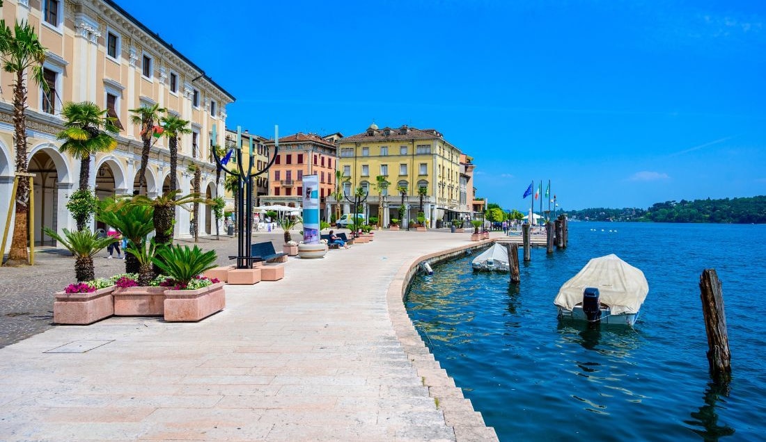 Enjoy a stroll along the lakeside promenade of Salo.