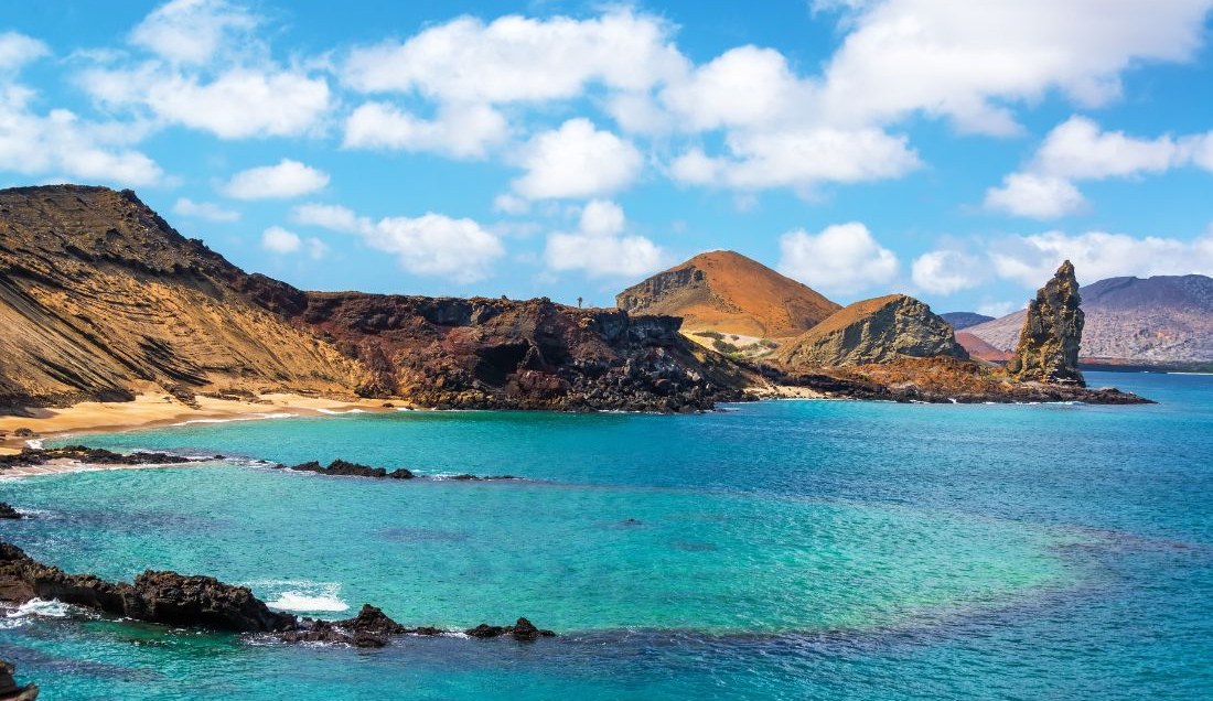 See the iconic Pinnacle Rock on Bartolomé Island.