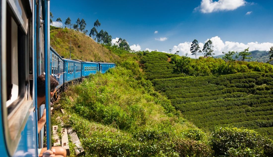 Enjoy a scenic train journey from Kandy to Nurwara Eliya