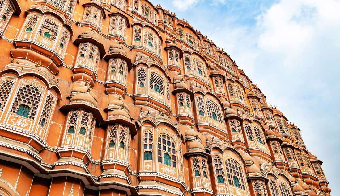 See the Pink palace Hawa Mahal