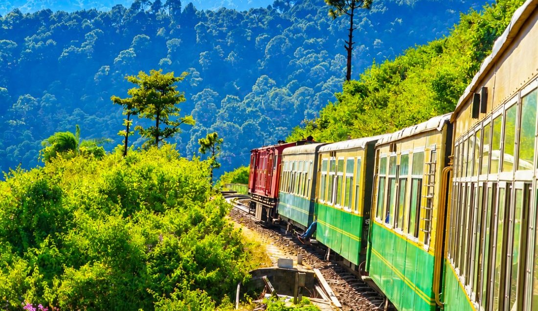 Travel aboard the historic Shimla Railway Toy Train.