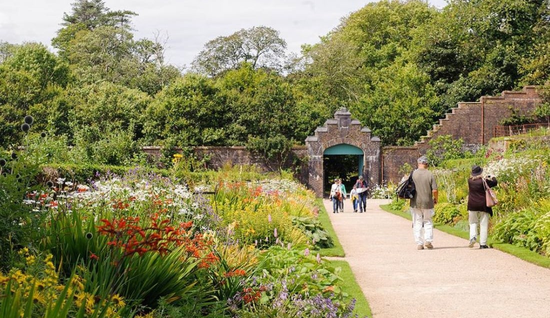 Explore the walled gardens of Kylemore Abbey.