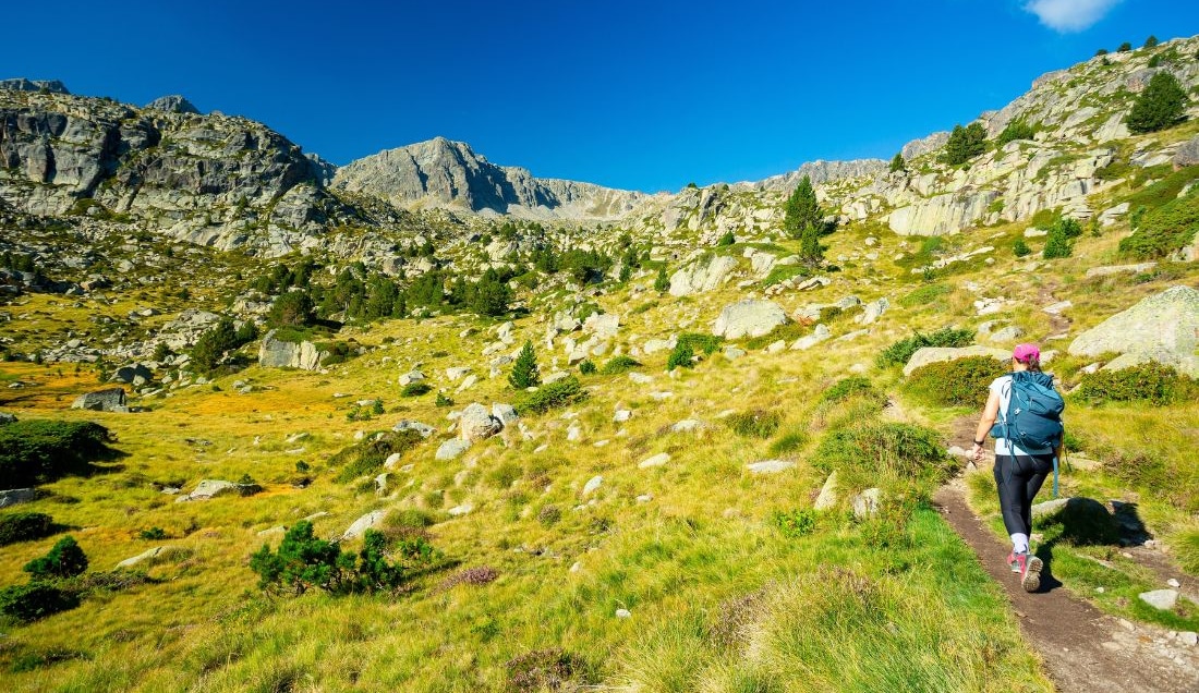 Enjoy hiking through the landscapes of Andorra.