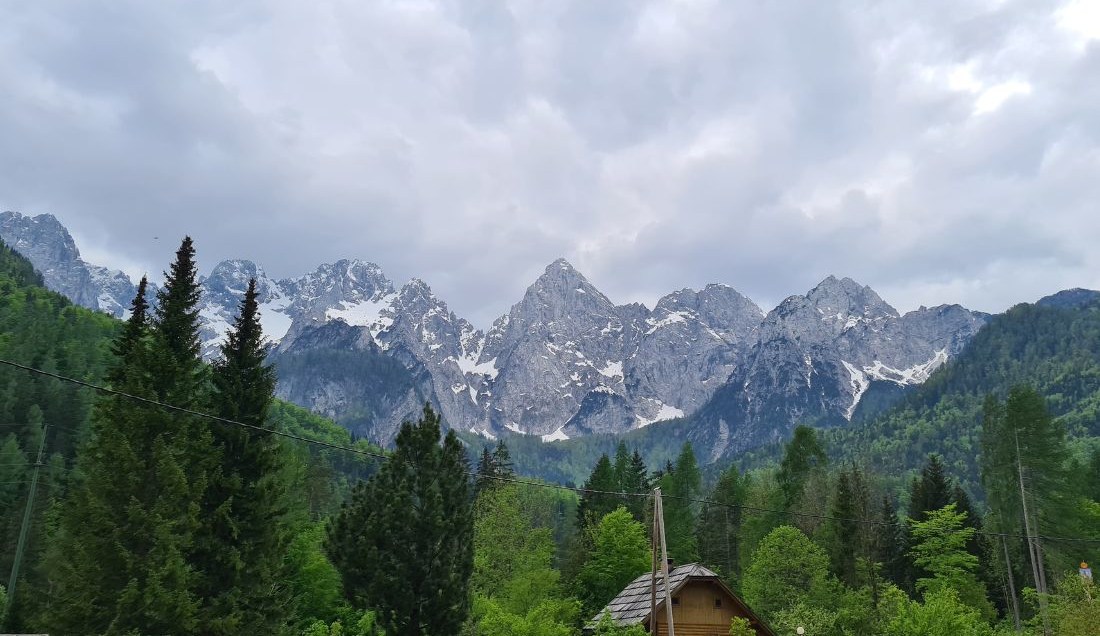 Take in the peaks of the Julian Alps
