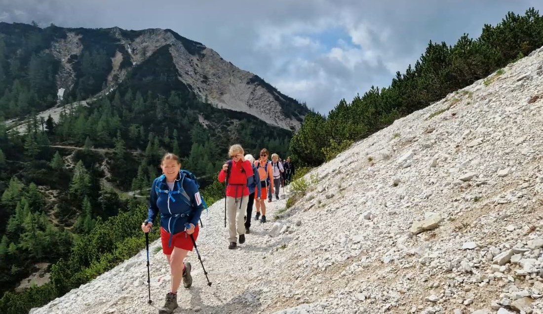 Hike the trails of Vršič Pass.