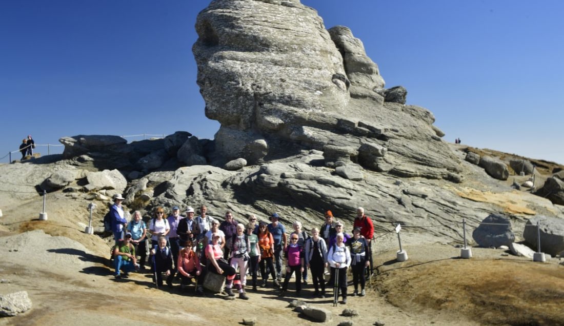 Discover the Sphinx rock formation on Mount Bucegi.