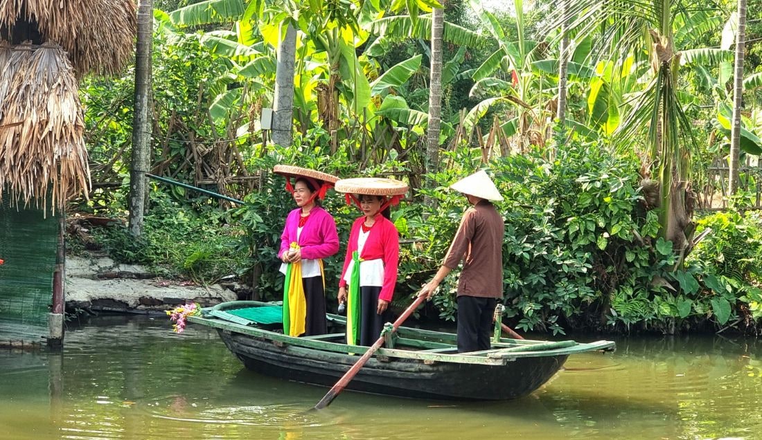 Experience the waterways of the Mekong Delta.