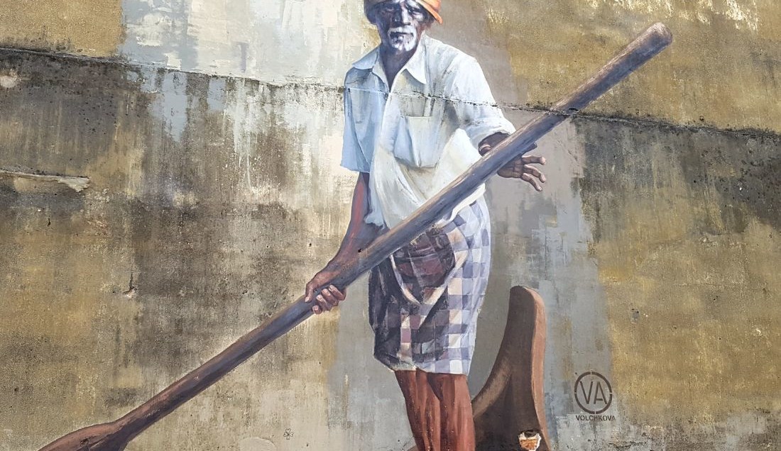 Discover street art murals around George Town, Malaysia.