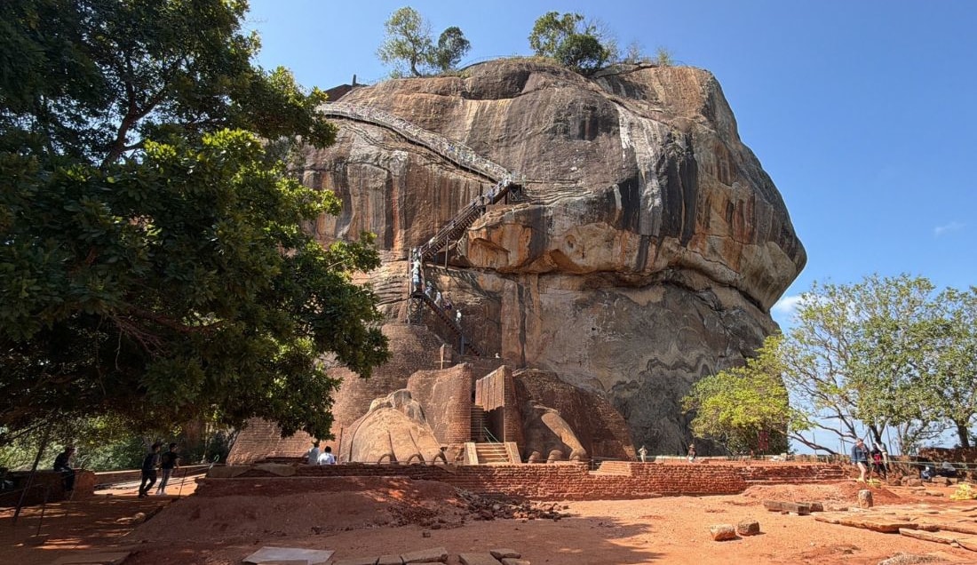 Visit Sigiriya Lion Rock, Sri Lanka's most famous landmark.