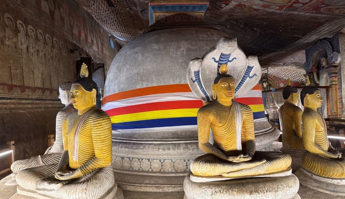 Visit Dambulla Cave Temple.