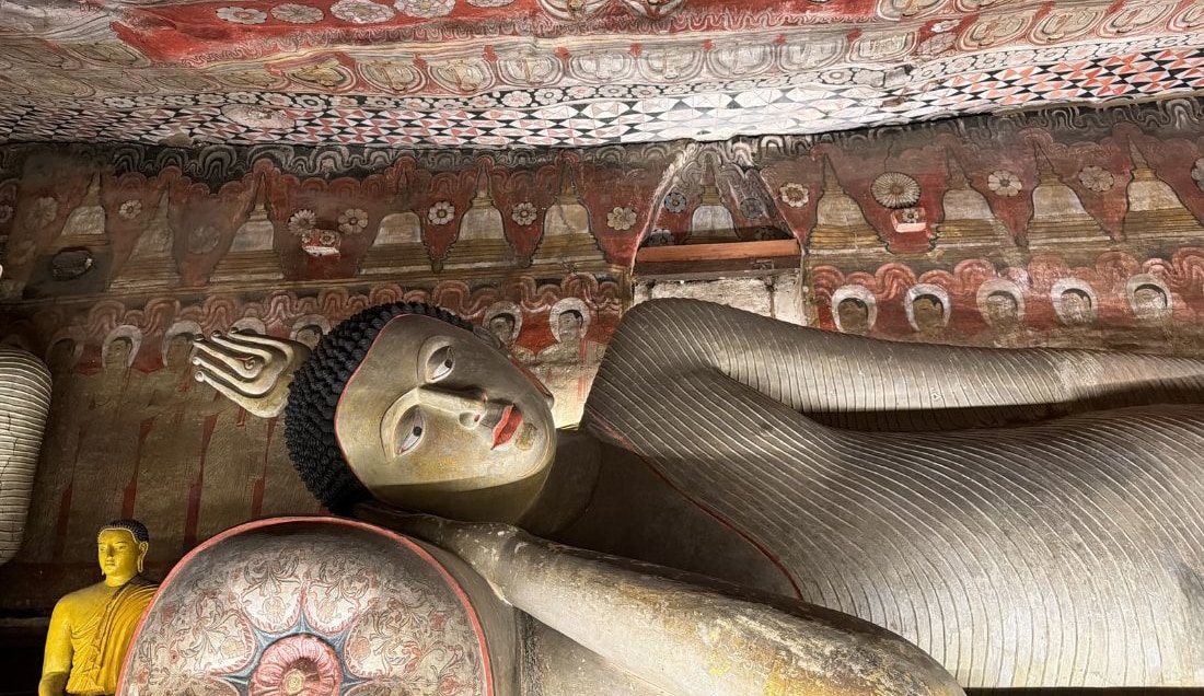 Visit Dambulla Cave Temple, a UNESCO World Heritage Site.